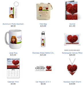 Gifts Available at www.cafepress.com/hearttoheartwithanna